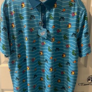 RSVLTS Breakfast Balls Florida Man Golf Polo